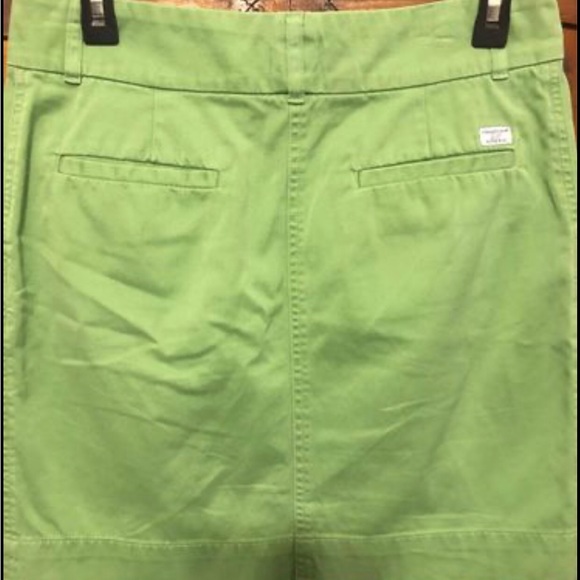 Vineyard Vines  Spearmint Green Twill Skirt 100% Cotton Size 2 by Shep & Ian - Picture 2 of 4